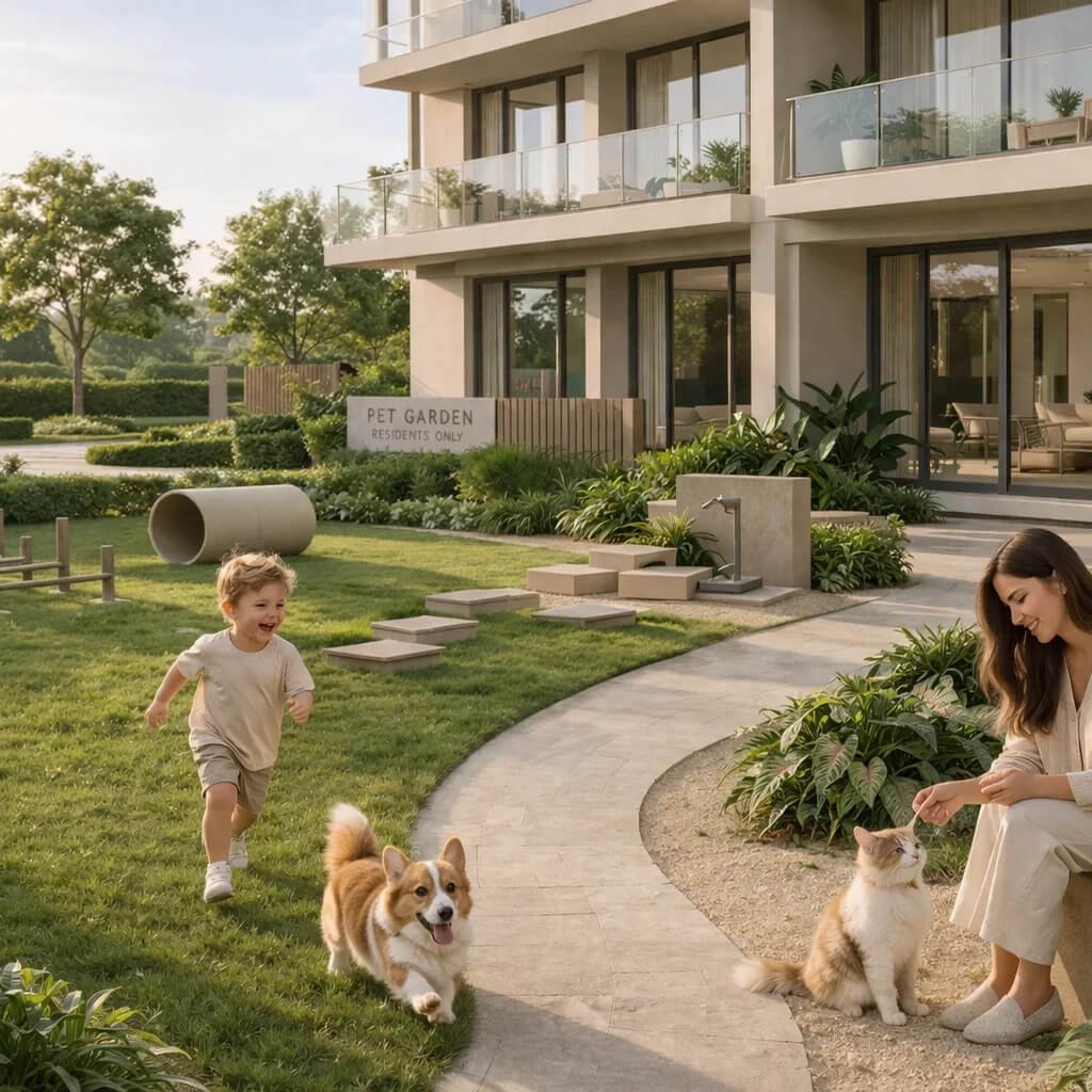 Building A - Pet Lawn